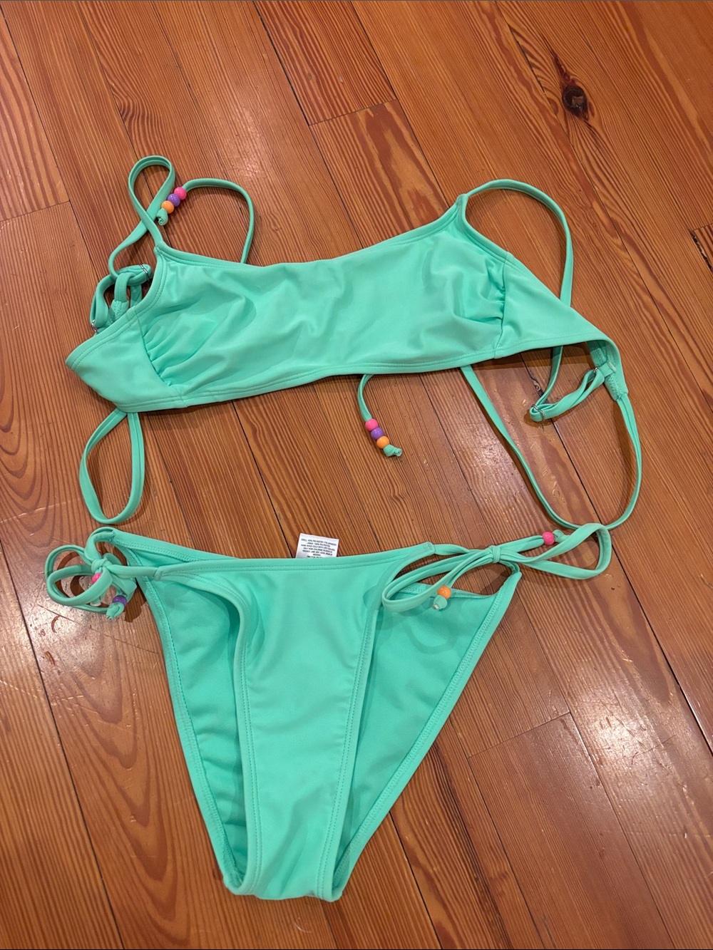 wild fable Mint Green Tie-Side Bikini